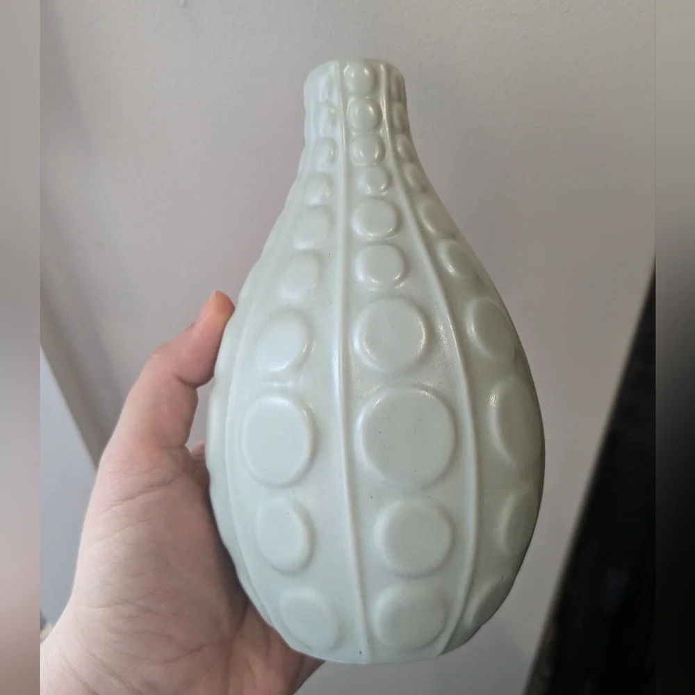Vintage Jonathan Adler Pot a Porter Matte Mint Green Bud Vase